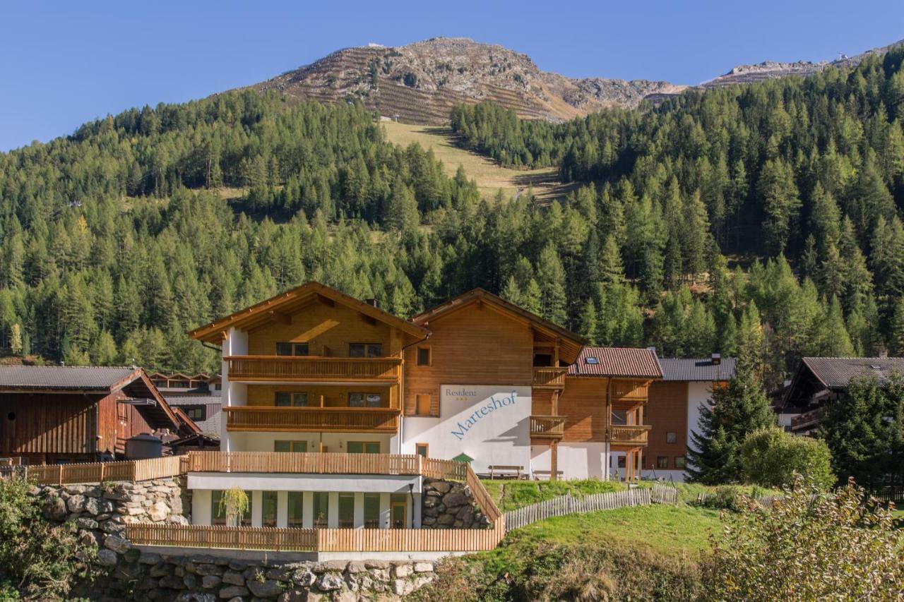 Apparthotel Marteshof Pfelders Exterior photo